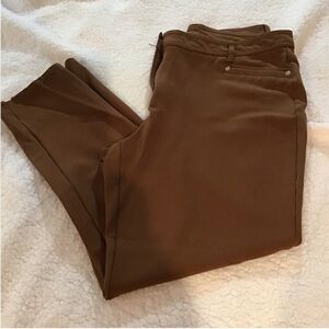 Chico's Brown So Slimming Straight Leg Pants